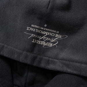 Represent | GODSPEED HOODIE { AGED BLACK