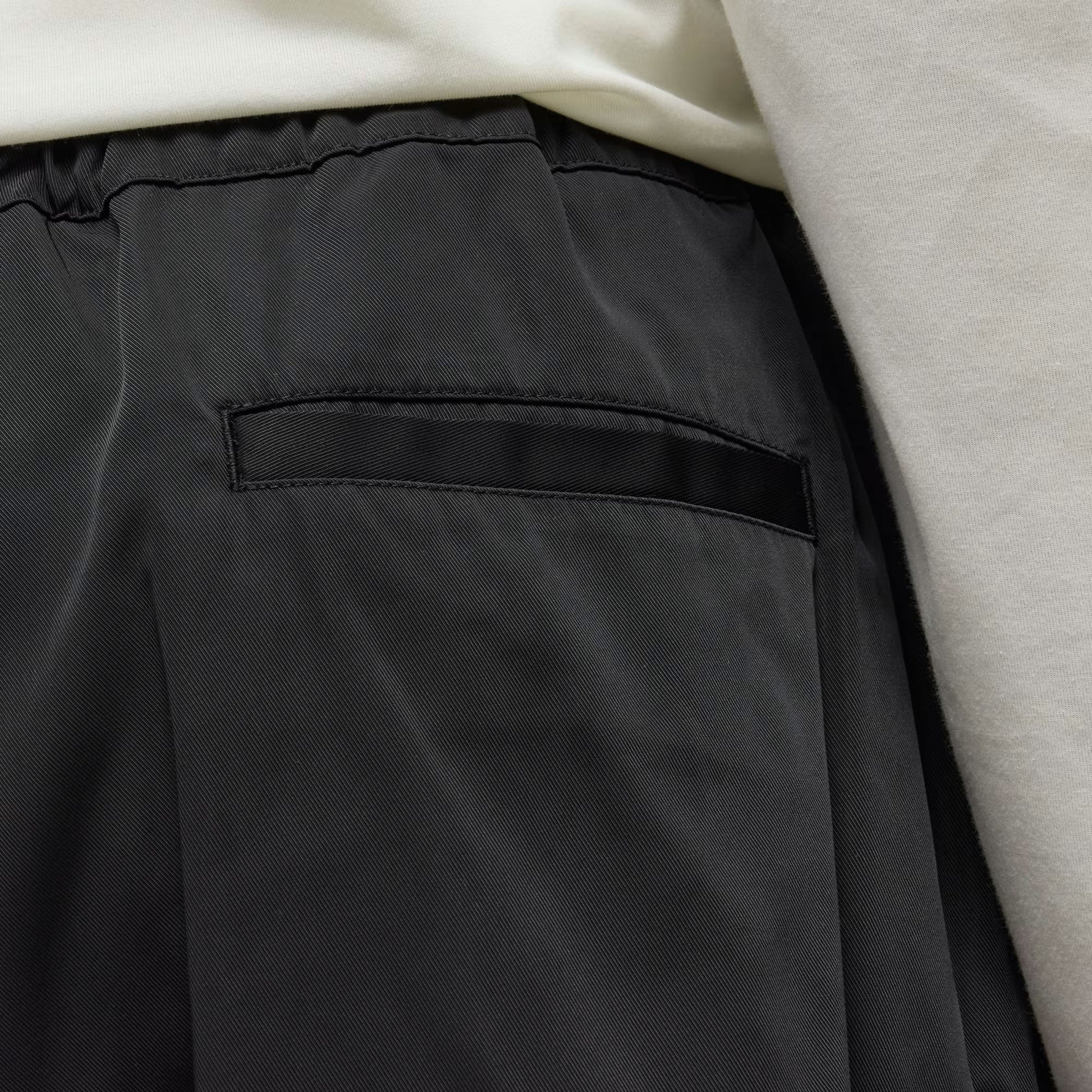 Y-3 | NYLON TWILL SHORTS { BLACK
