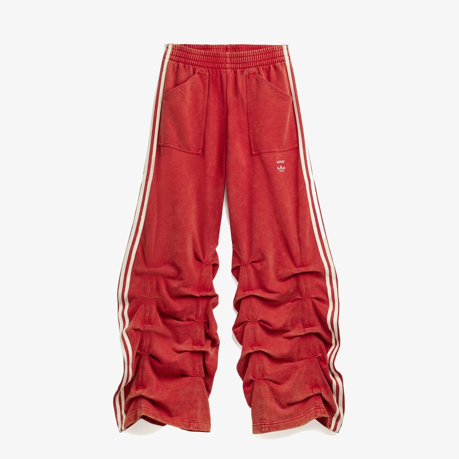 Adidas Originals | AVAVAV PLEATED TRACK PANTS { POWER RED