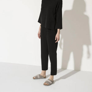 Birkenstock | KYOTO NUBUCK/SUEDE LEATHER  { GRAY