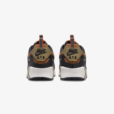 NIKE | AIR MAX 90 DRIFT { DK SMOKE GREY/KHAKI-BLACK-HYPER CRIMSON