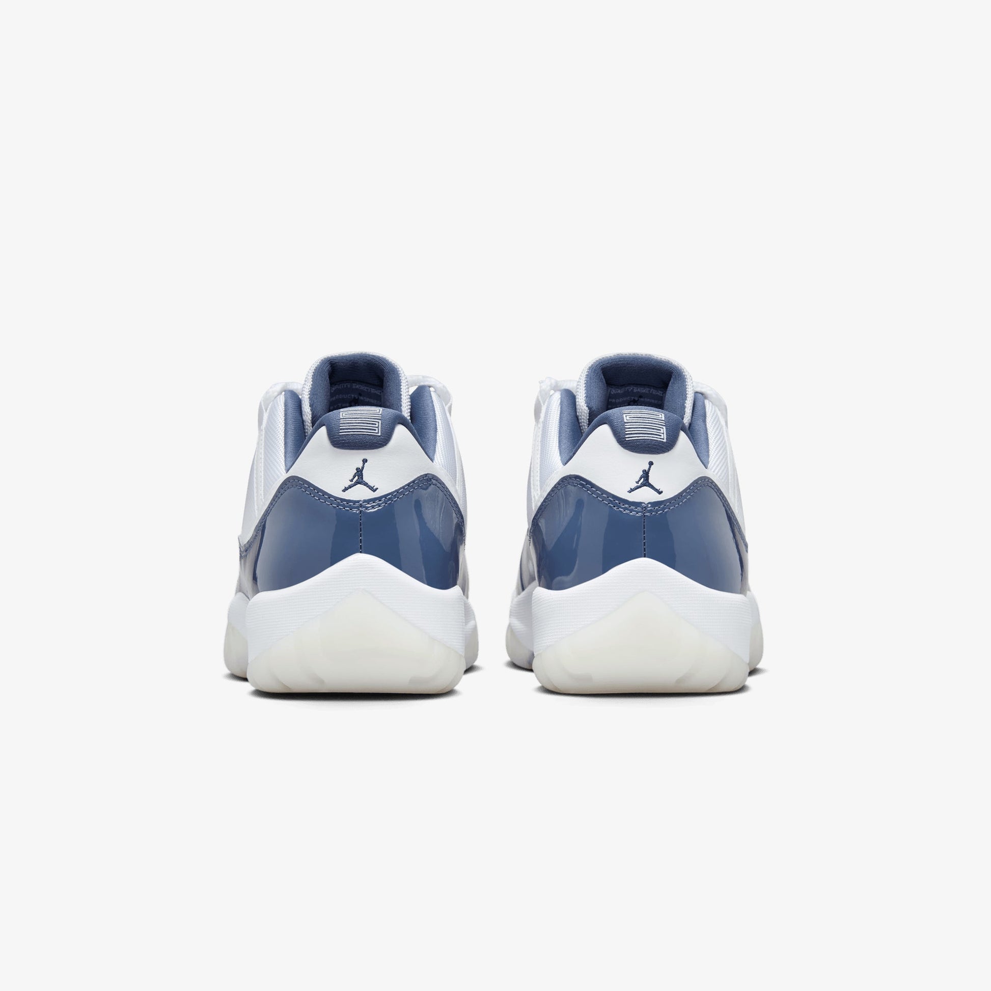 JORDAN | AIR JORDAN 11 RETRO LOW { WHITE/MIDNIGHT NAVY-DIFFUSED BLUE