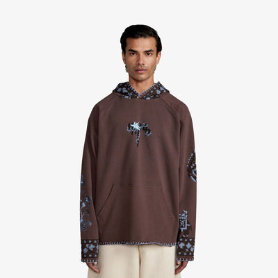 F A R A K | WALLS OF RAJASTHAN 3.0 HOODIE { GREY