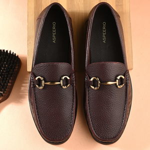 Nova Buckled Loafers by Aspeerio