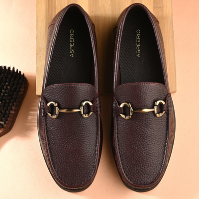 Nova Buckled Loafers by Aspeerio