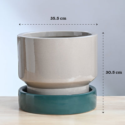 Soothing Rains Ceramic Planters