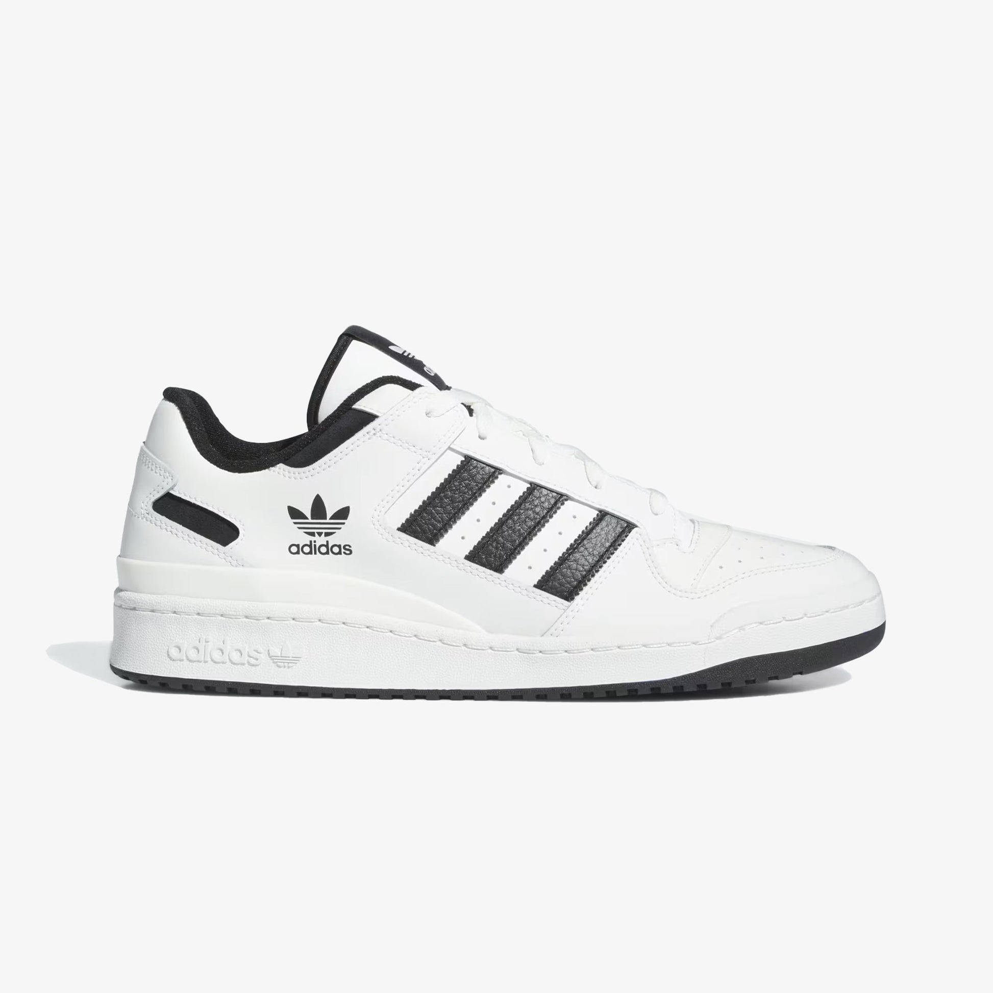 ADIDAS ORIGINALS | FORUM LOW CL { CORE WHITE/CORE BLACK