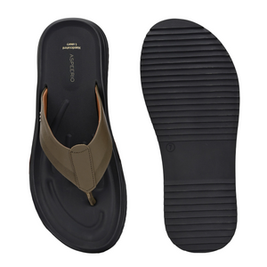 Comet Leather Slippers by Aspeerio