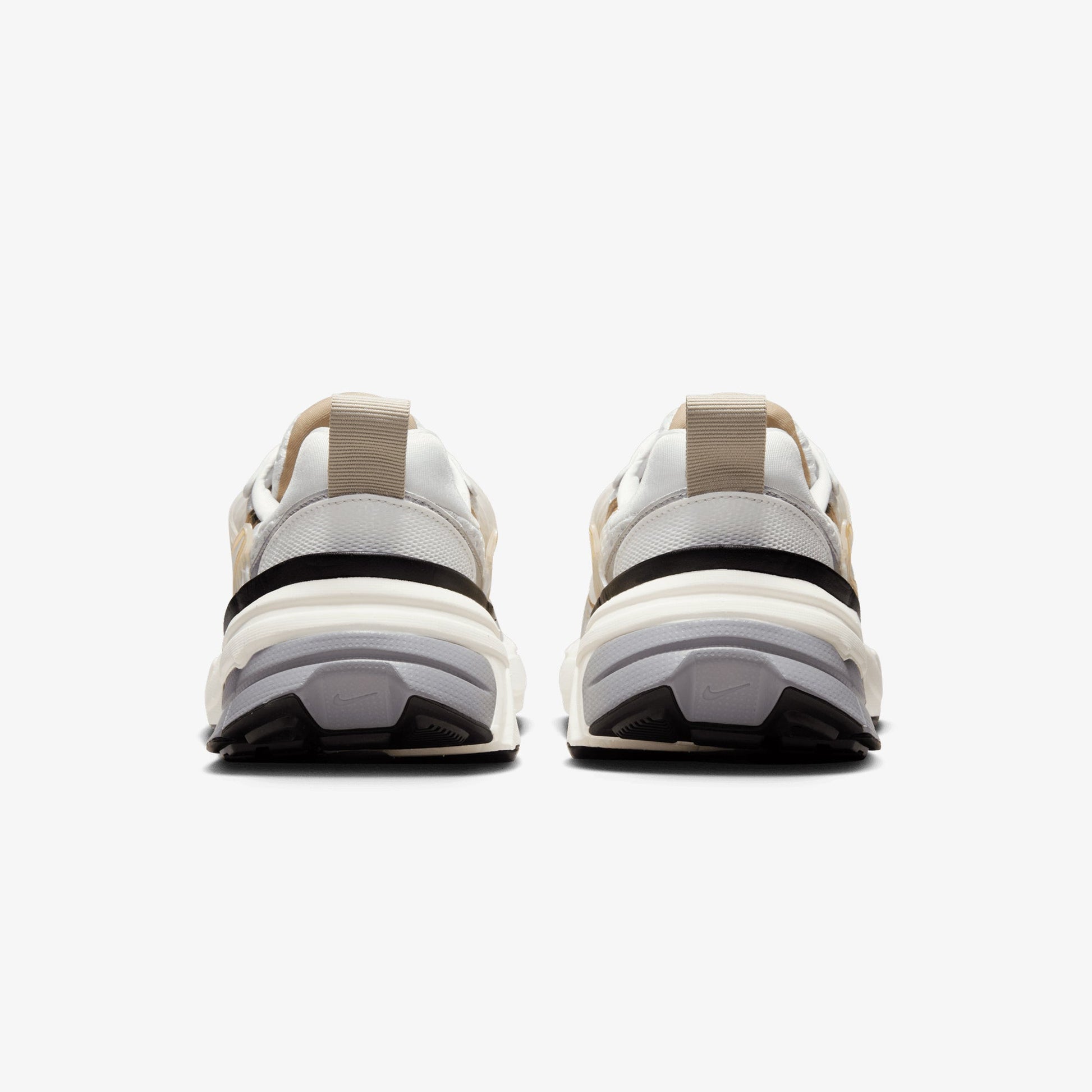 NIKE | V2K RUN { WHITE/WHITE-KHAKI-METALLIC SILVER