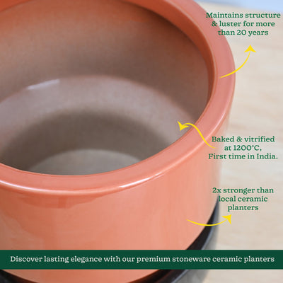 Soothing Rains Ceramic Planters