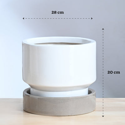 Soothing Rains Ceramic Planters