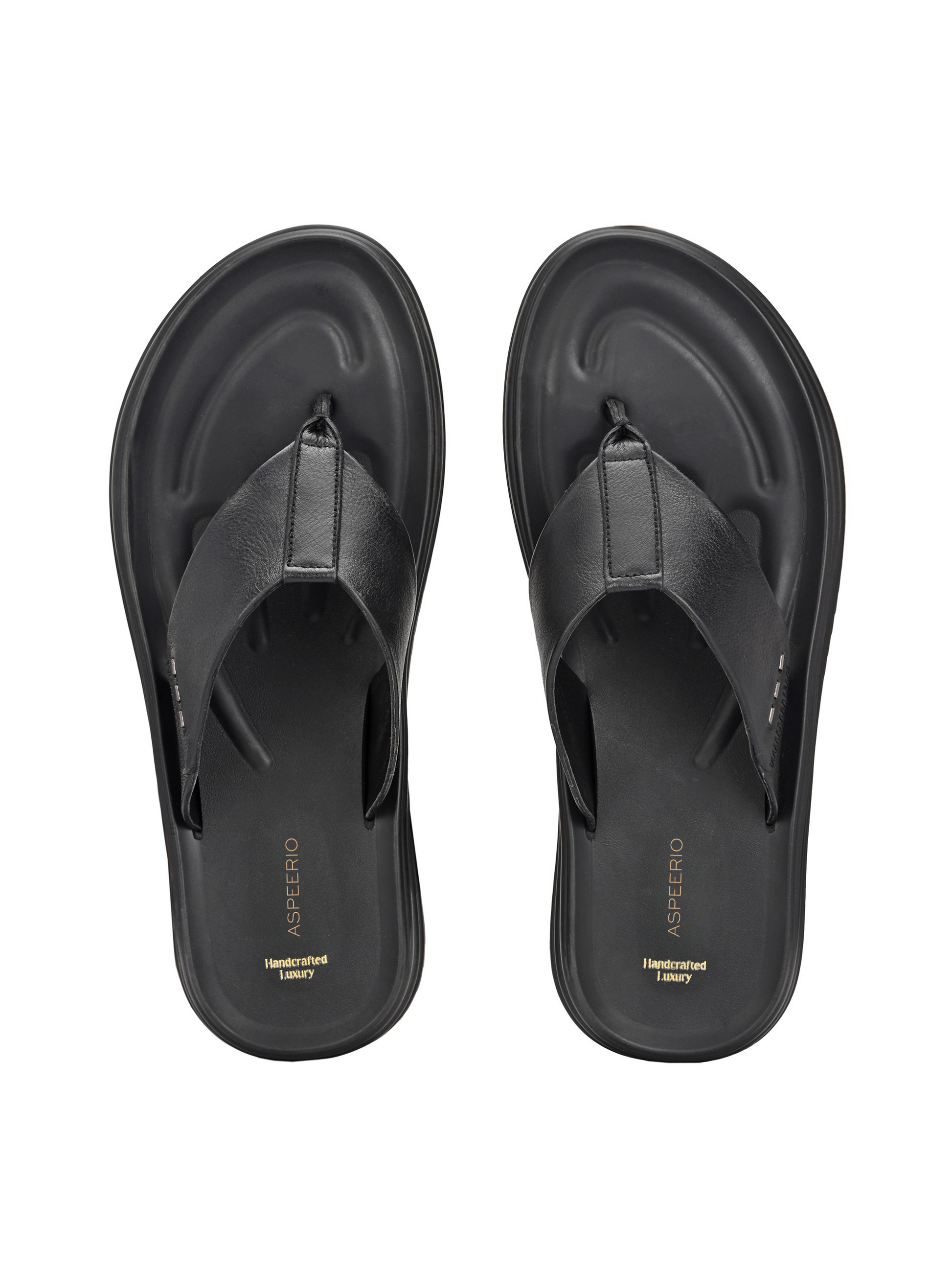 Comet Leather Slippers by Aspeerio