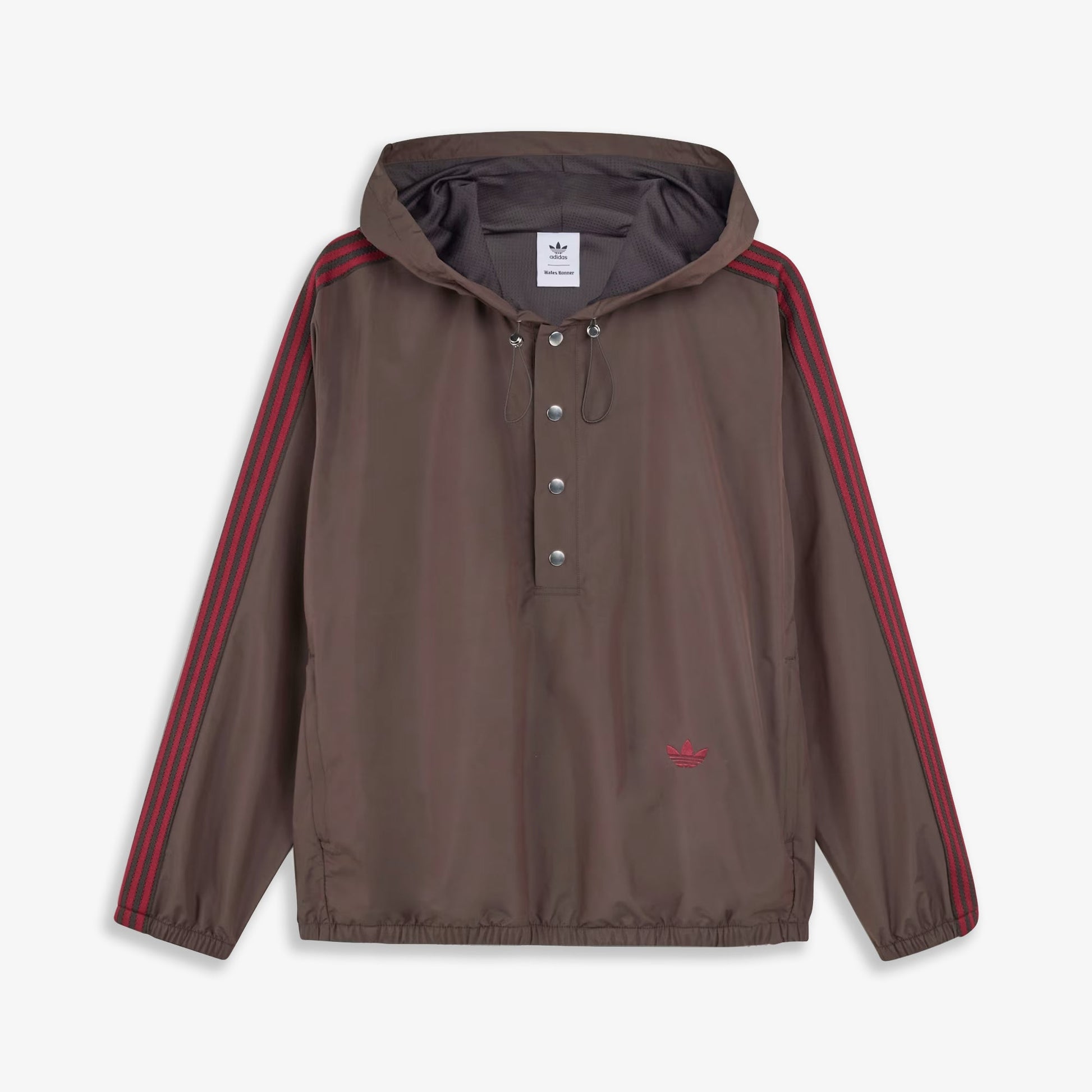 ADIDAS ORIGINALS | WALES BONNER ANORAK { NIGHT BROWN