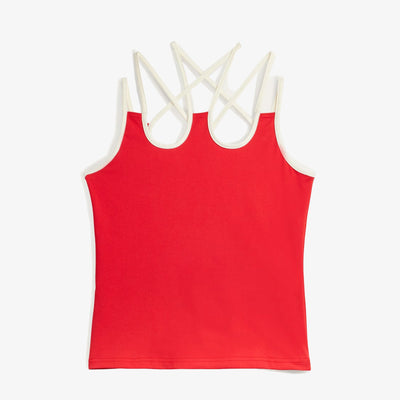 Adidas Originals | AVAVAV STRAP TANK TOP { BETTER SCARLET