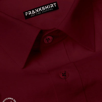 Pack of 2 Cotton Shirt for Man (Maroon and Lemon)