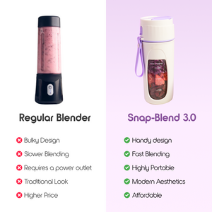 Portable Smoothie Blender - SnapBlend 3.0