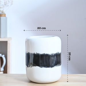 Twilight Clouds Ceramic Planter