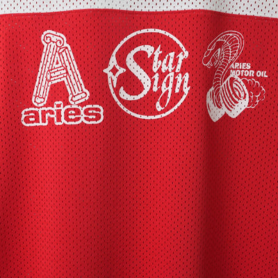 PUMA | x ARIES MESH LONGSLEEVE { WHITE/RED