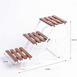 Garden Harmony Triple -Tier Plant Stand