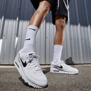 Nike | AIR MAX 90 { WHITE/BLACK-WHITE