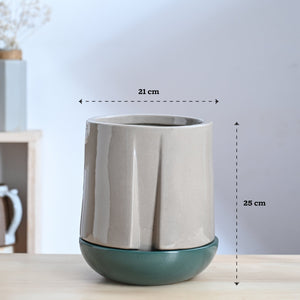 Moonlight Drama Ceramic Planter