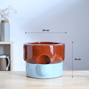 Flower Sunflower Ceramic Planter