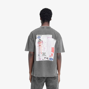 REPRESENT | QUESTION YOUR INNOCENCE T-SHIRT { VINTAGE GREY