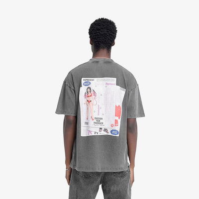 REPRESENT | QUESTION YOUR INNOCENCE T-SHIRT { VINTAGE GREY