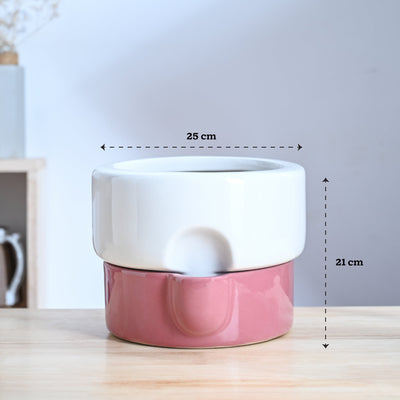 Flower Sunflower Ceramic Planter