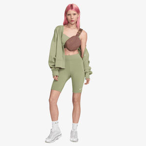 NIKE | AURA CROSSBODY BAG (2L) { SMOKEY MAUVE/LT TRNSPRNT GLD