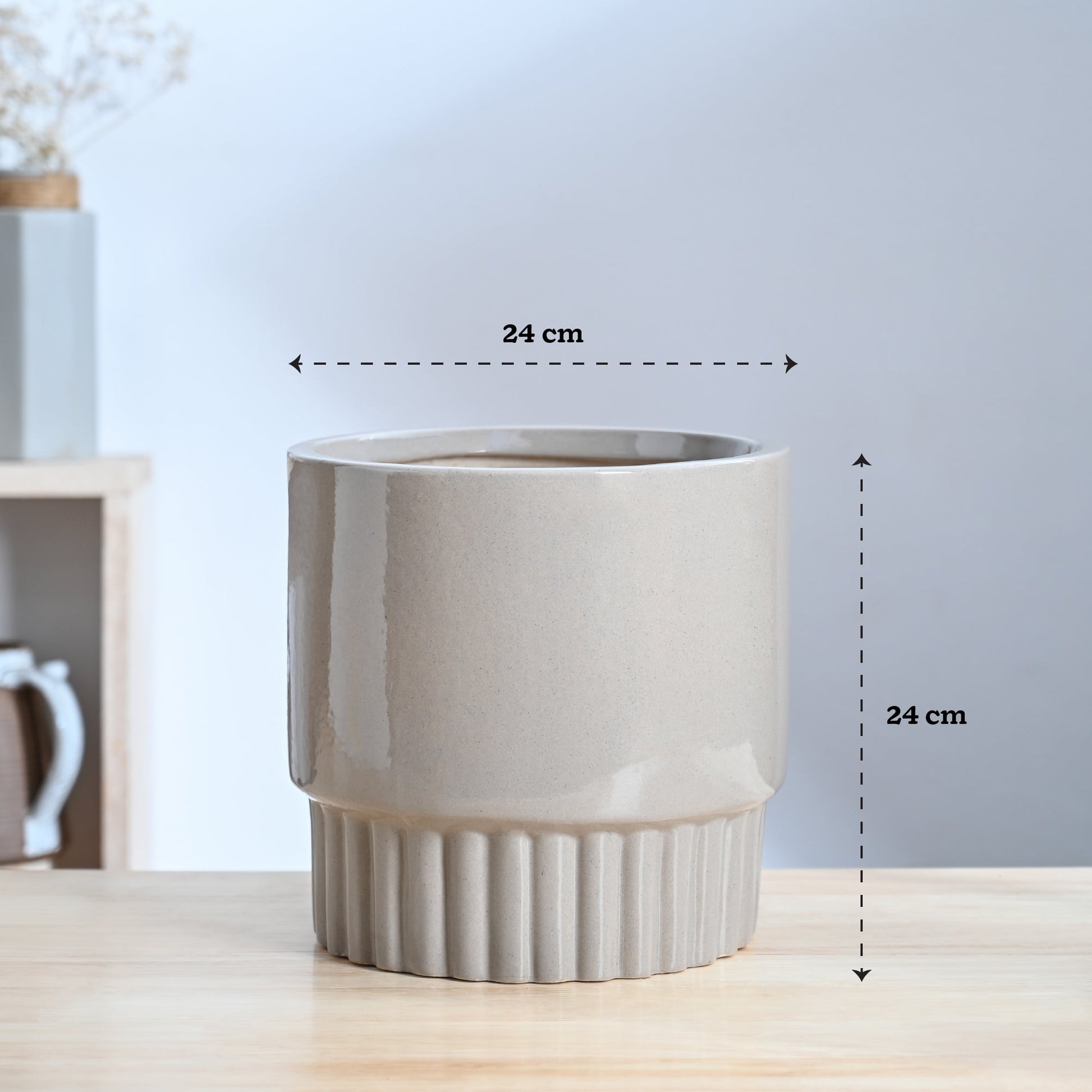 Immortal Nights Ceramic Planter