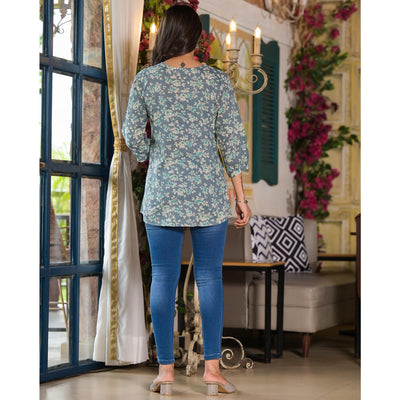 grey-floral-printed-pure-cotton-top