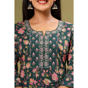 green-floral-printed-pure-cotton-suit-2