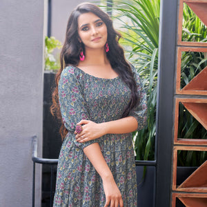 grey-floral-printed-pure-cotton-maxi-dress