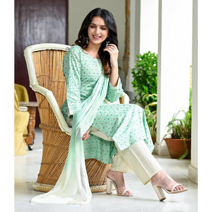 green-floral-foil-printed-pure-cotton-suit