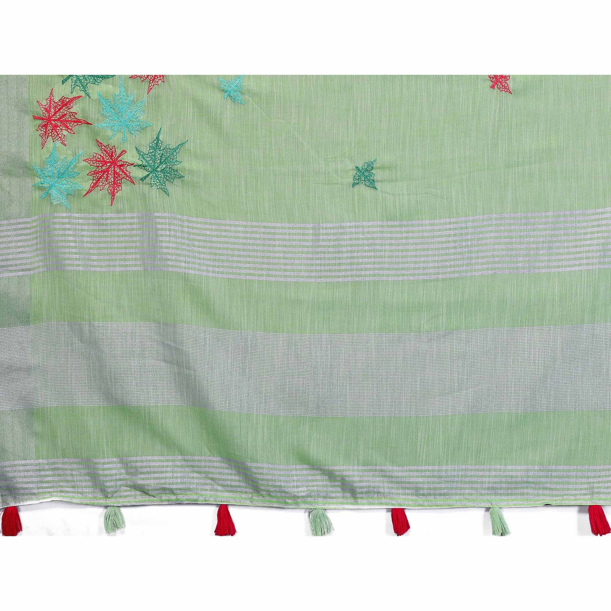 green-floral-embroidered-cotton-silk-saree-42