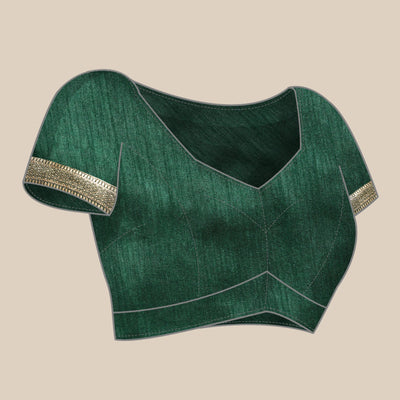 green-solid-vichitra-silk-saree-with-fancy-zari-border