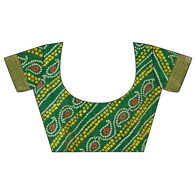 green-solid-vichitra-silk-saree-143341