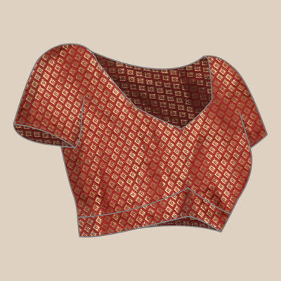 Maroon Sequins Embroidered Chiffon Saree With Tassels