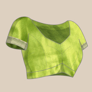 green-floral-printed-vichitra-silk-saree-with-tassels