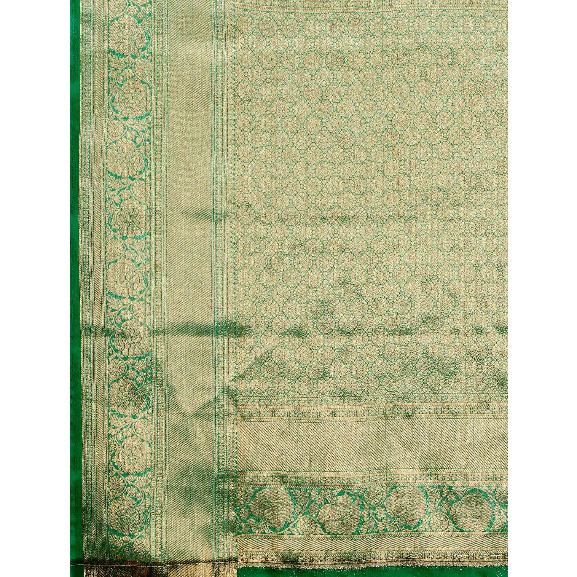 green-woven-organza-saree-with-tassels-20