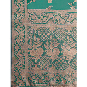 green-woven-organza-saree-with-tassels-21