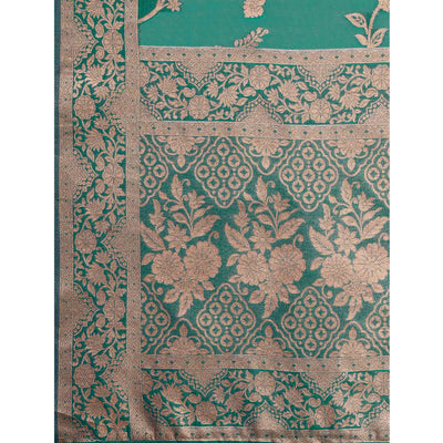 green-woven-organza-saree-with-tassels-21