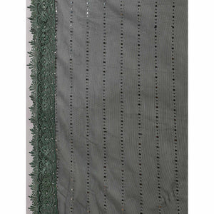 green-tikali-work-lycra-saree-with-embroidered-lace-border