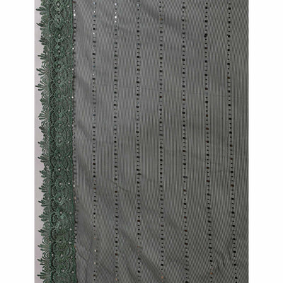 green-tikali-work-lycra-saree-with-embroidered-lace-border