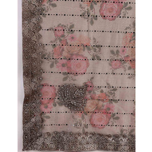 grey-floral-digital-printed-lycra-saree-with-embroidered-border