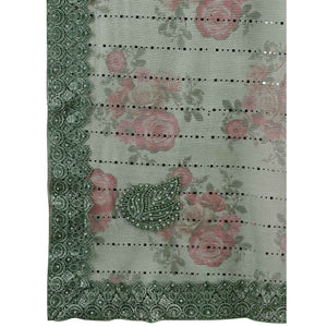 green-floral-digital-printed-lycra-saree-wirh-embroidered-border