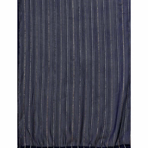 Grey Zari Woven Chiffon Saree