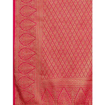 green-woven-dola-silk-saree-with-tassels