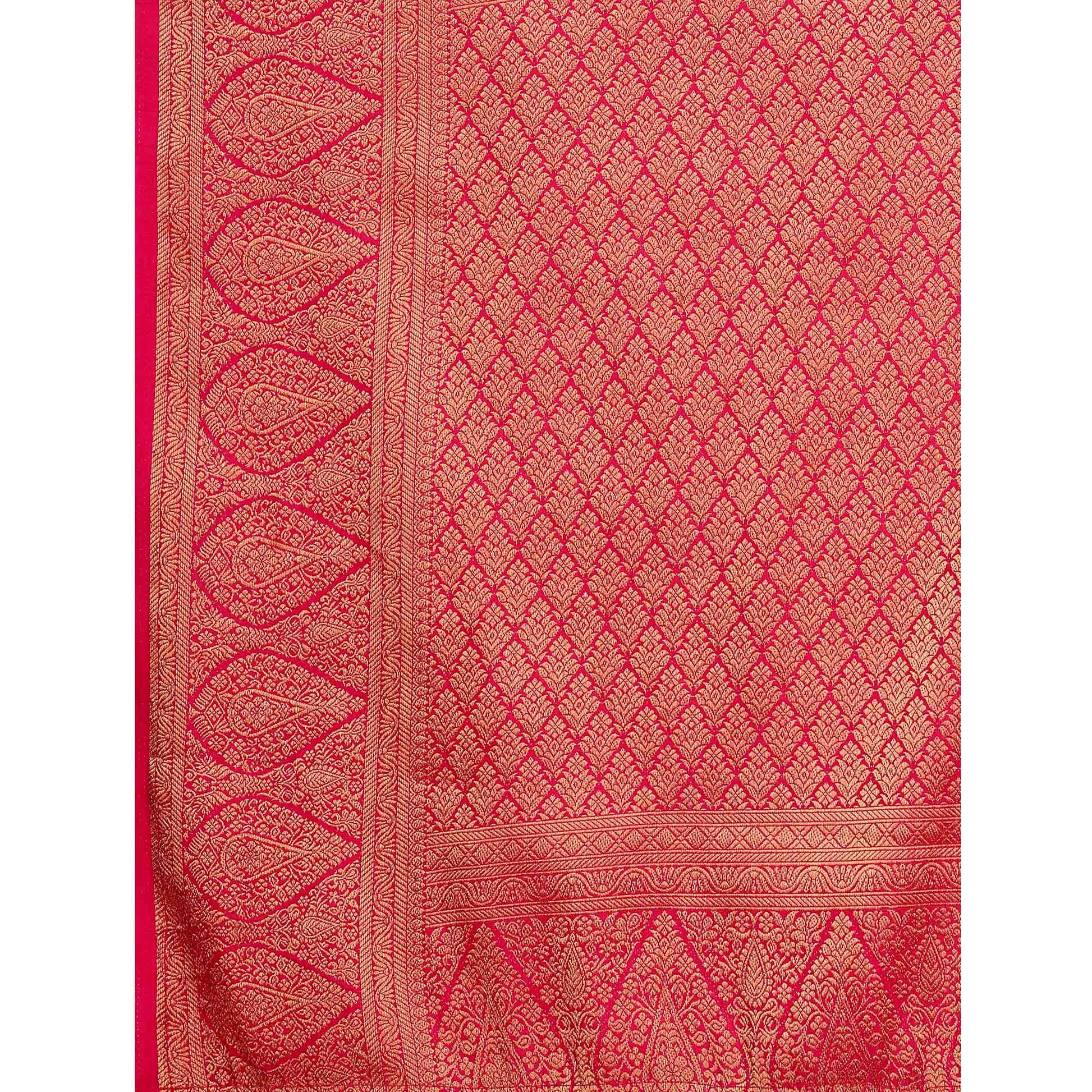 green-woven-dola-silk-saree-with-tassels